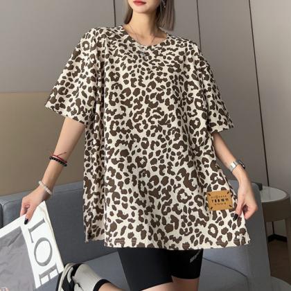 Women's Large Size Leopard Print..