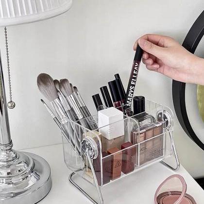 Kawaii Ins Pen Holder Make-up Storage Box Desktop..