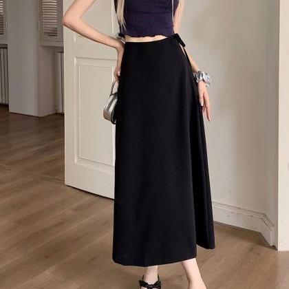 S-xl 3colors Women Long Skirt Autumn Summer 2023..