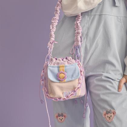 Original Melody Bag Cute Chain Lolita Floral..