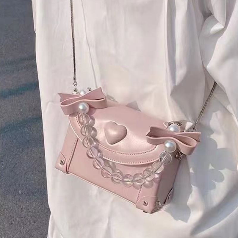 Luxy Moon Square Shape Women Handbag Shiny Evening Bags Pearl Luxury  Elegant Ladies Clutches Purses Z618