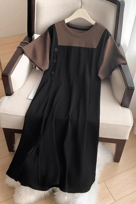Fashion Plus Size 60-150kg Women&amp;amp;#039;s Dress